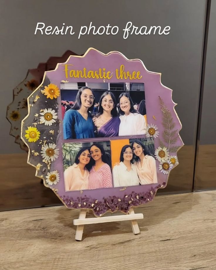 Personalized Resin Photo Frames